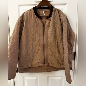 FREE PEOPLE SOMEWHERE IN A WONDERLAND QUILTED JACKET SIZE MEDIUM